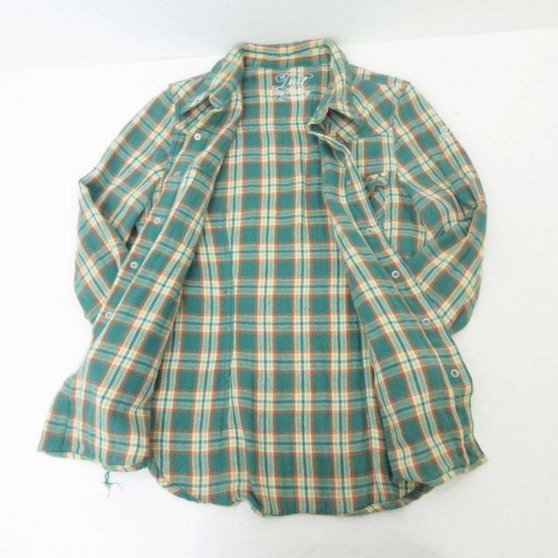 【中古】TMT | ティーエムティー W-GAZE CHECK SHIRTS 長袖シャツ TSH-F1102AX 2011A/W サイズ:S