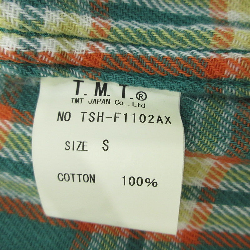 【中古】TMT | ティーエムティー W-GAZE CHECK SHIRTS 長袖シャツ TSH-F1102AX 2011A/W サイズ:S
