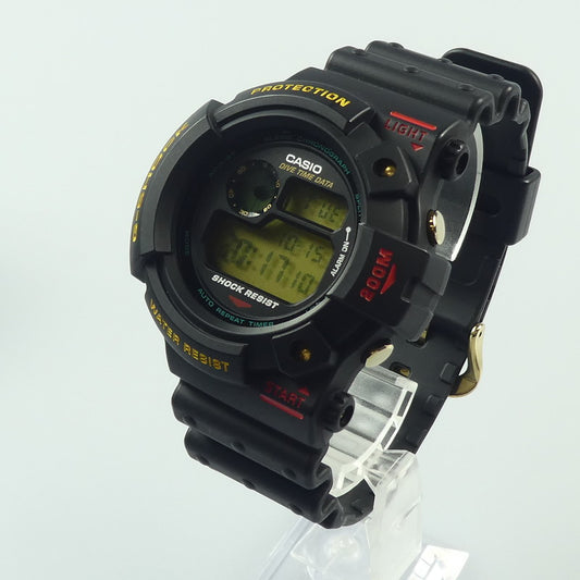 【中古】G-SHOCK | ジーショック FROGMAN 腕時計 DW-6300-1B ブラック