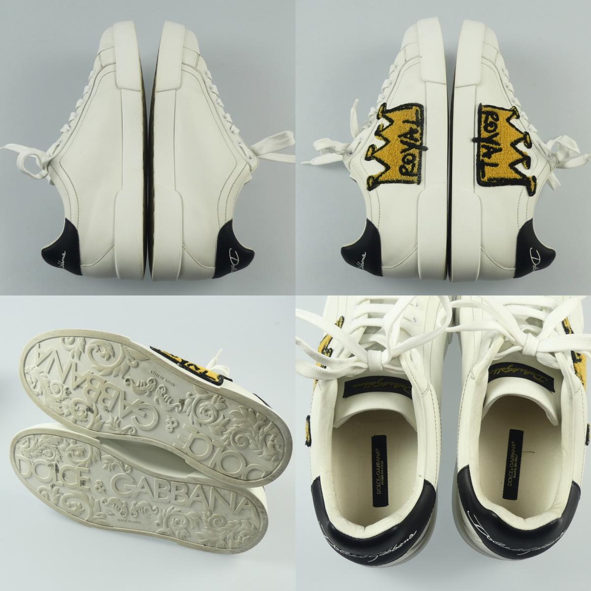 【中古】DOLCE & GABBANA | ドルチェアンドガッバーナ スニーカー CS1538 UK9(28.0cm程度) ホワイト