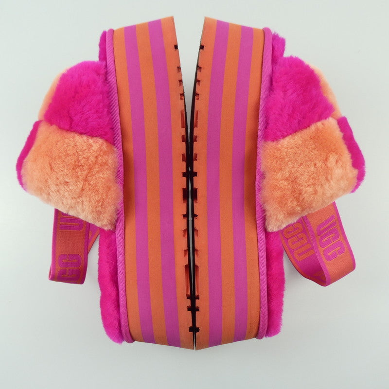 【中古】UGG | アグ DISCO CHECKER SLIDE サンダル 1113490 ピンク 24cm