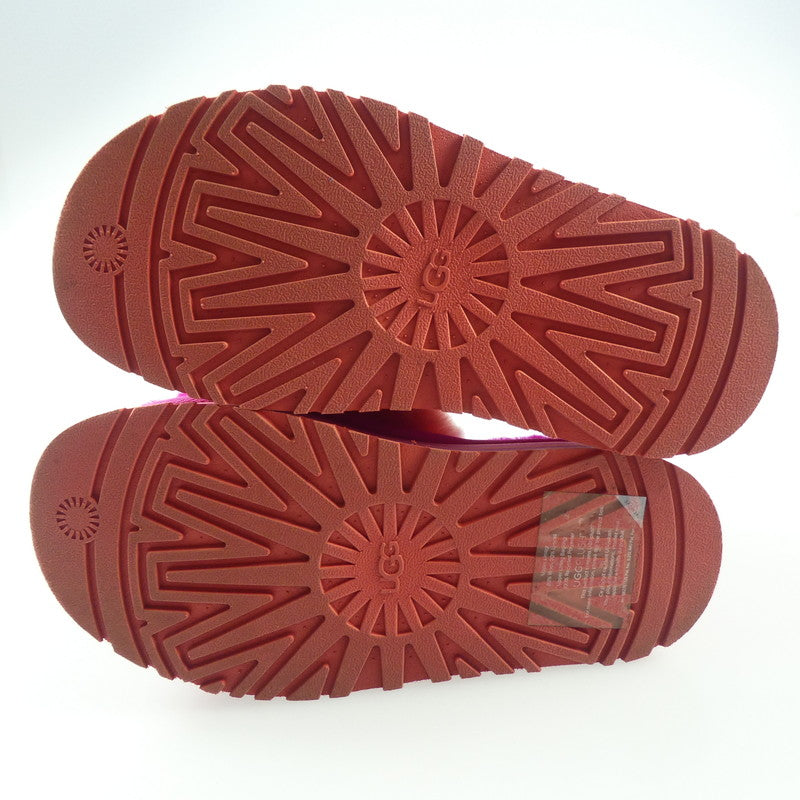 【中古】UGG | アグ DISCO CHECKER SLIDE サンダル 1113490 ピンク 24cm
