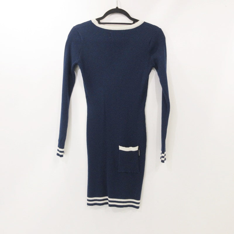 【中古】 Fitty knit onepiece ワンピース MG2106-1NVM ネイビー サイズ:M