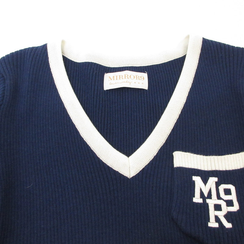 【中古】 Fitty knit onepiece ワンピース MG2106-1NVM ネイビー サイズ:M