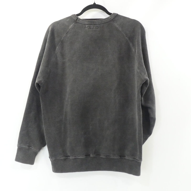 【中古】BLUE BLUE | ブルーブルー BLUE TODAY Vintage Wash Neck Sweat スウェット 1009727 チャコールグレー サイズ:2