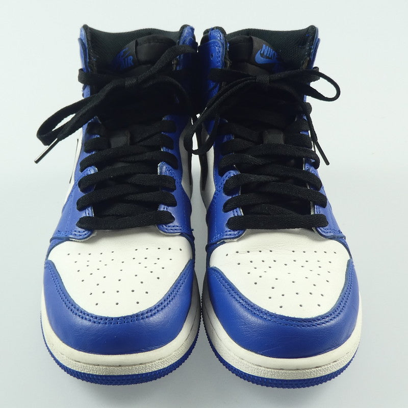 【中古】NIKE | ナイキ AIR JORDAN 1 RETRO HIGH OG BG スニーカー 575441-403 ブルー 25cm