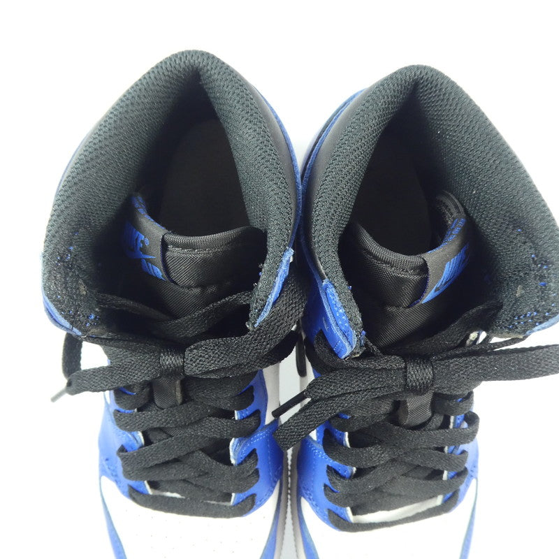 【中古】NIKE | ナイキ AIR JORDAN 1 RETRO HIGH OG BG スニーカー 575441-403 ブルー 25cm