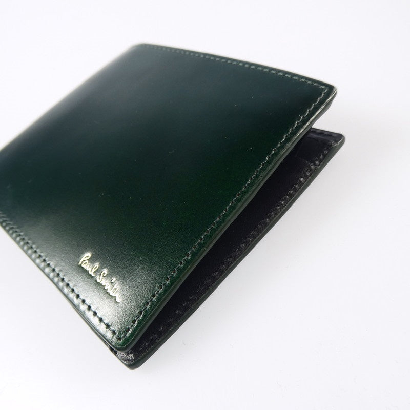 【中古】Paul Smith | ポール・スミス 二つ折り財布 873917 P627 グリーン