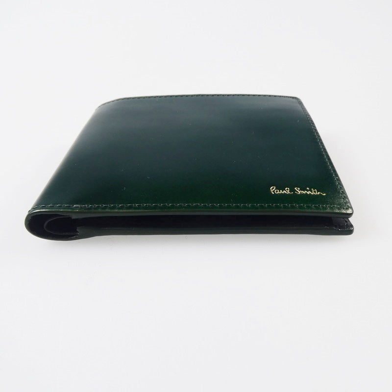 【中古】Paul Smith | ポール・スミス 二つ折り財布 873917 P627 グリーン