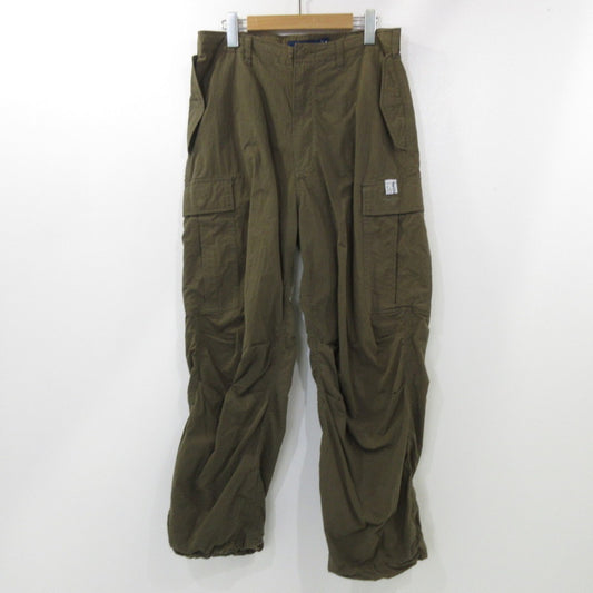 【中古】NAUTICA | ノーティカ Rip Stop Cargo Pants カーゴパンツ 223-1439 カーキ サイズ:M