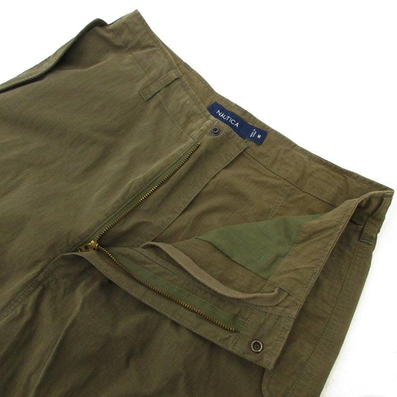 【中古】NAUTICA | ノーティカ Rip Stop Cargo Pants カーゴパンツ 223-1439 カーキ サイズ:M