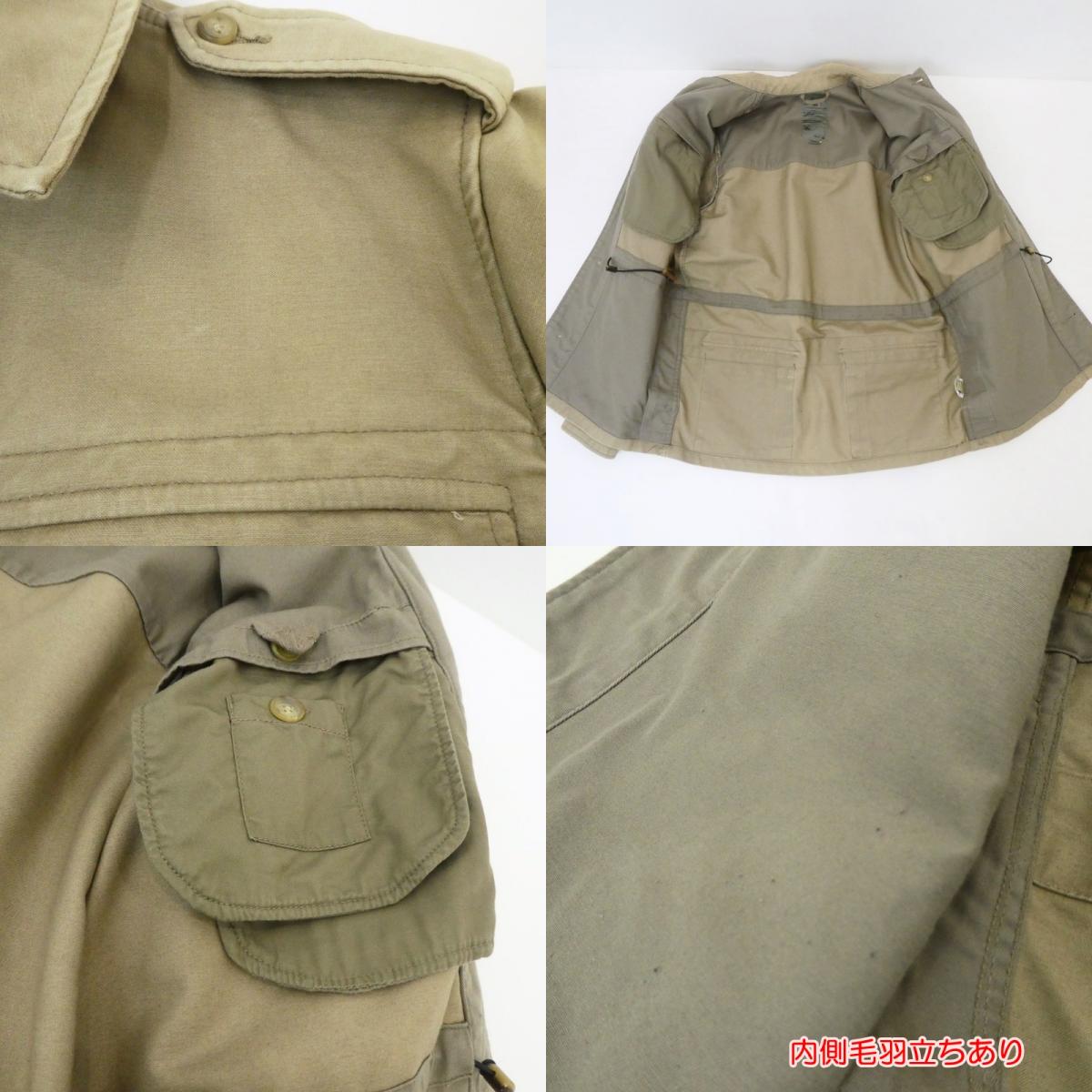 【中古】STUSSY | ステューシー MIL SPEC TRIBE WORLDWIDE RESPECT ミリタリージャケット ベージュ サイズ:S