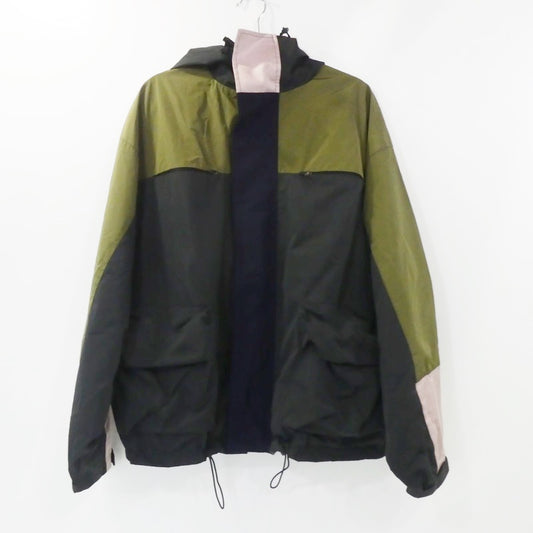 【中古】 COLOUR BLOCK SHELL PARKA ナイロンジャケット -