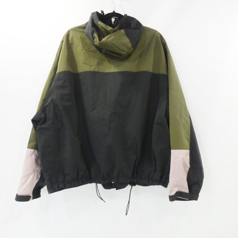 【中古】 COLOUR BLOCK SHELL PARKA ナイロンジャケット -