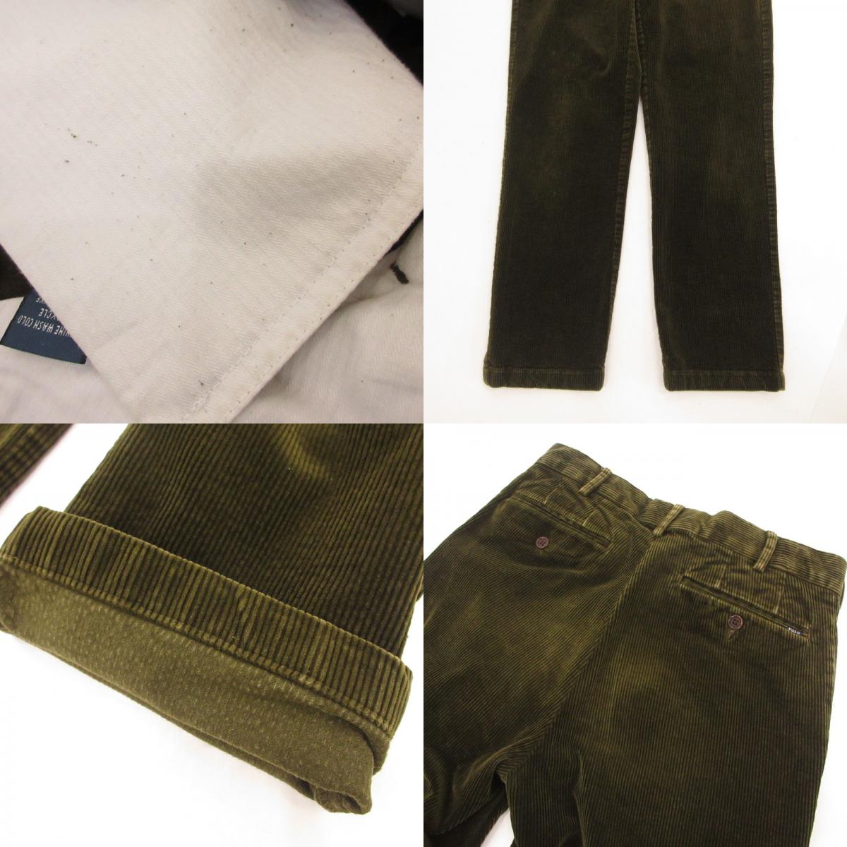 【中古】POLO RALPH LAUREN | ポロ・ラルフローレン CLASSIC FIT パンツ 71567 カーキ