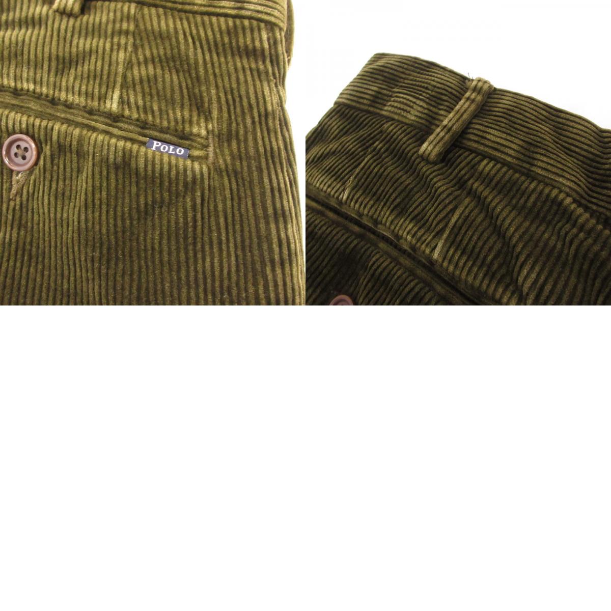 【中古】POLO RALPH LAUREN | ポロ・ラルフローレン CLASSIC FIT パンツ 71567 カーキ