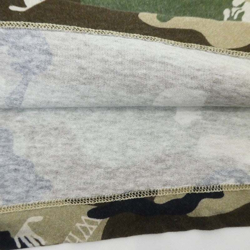 【中古】OFF-WHITE | オフホワイト 長袖Tシャツ OMAB001S21JER011 カーキ サイズ:S