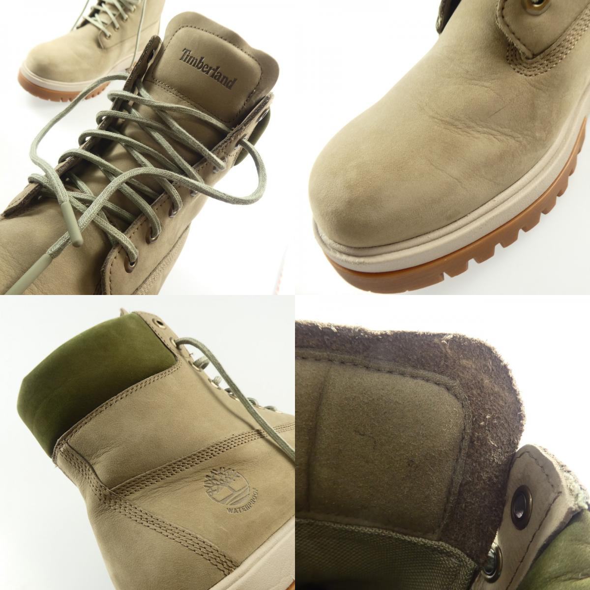 【中古】Timberland | ティンバーランド ARBOR ROAD 6INCH WATERPROOF LACE UP BOOT ブーツ A68N6 グレー 28cm