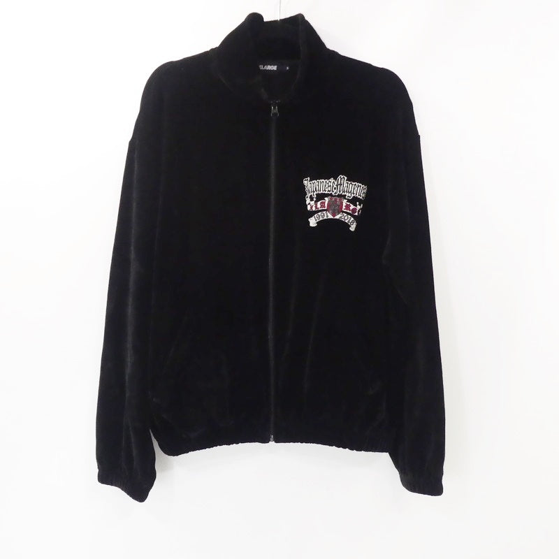 【中古】X-LARGE | エクストララージ VELOR TRACK JACKET ジャージ 101223021015 ブラック サイズ:M