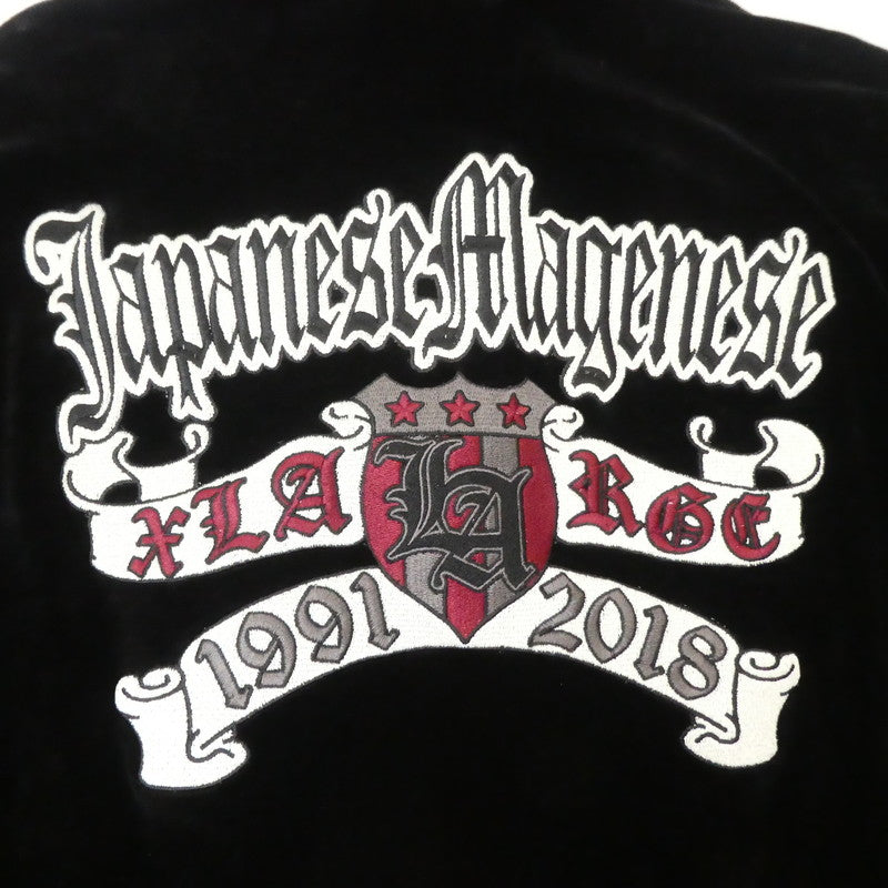 【中古】X-LARGE | エクストララージ VELOR TRACK JACKET ジャージ 101223021015 ブラック サイズ:M