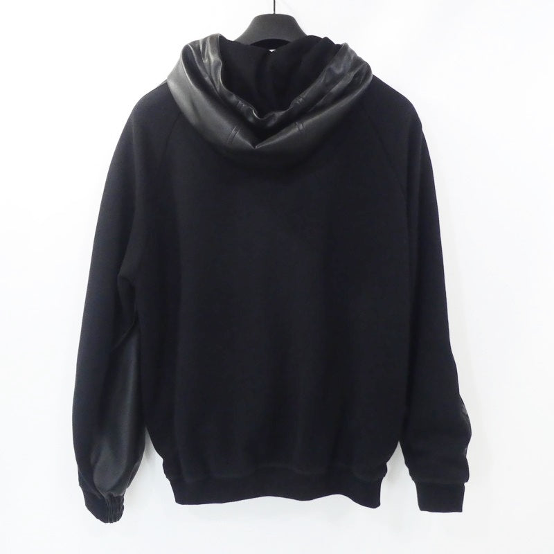 【中古】DSQUARED2 | ディースクエアード Hybrid Swag Track Suit レザー S74AM1459 ブラック サイズ:44