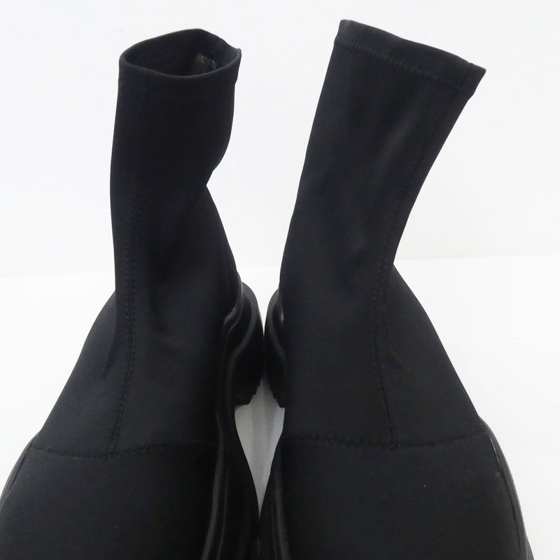 【中古】 Black Single Sneaker Short ブーツ YE-23A1-SB03 M ブラック サイズ:M