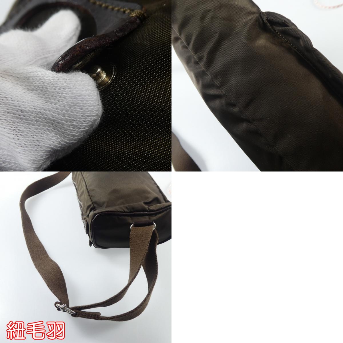 【中古】Felisi | フェリージ ボディバッグ F99114 カーキ
