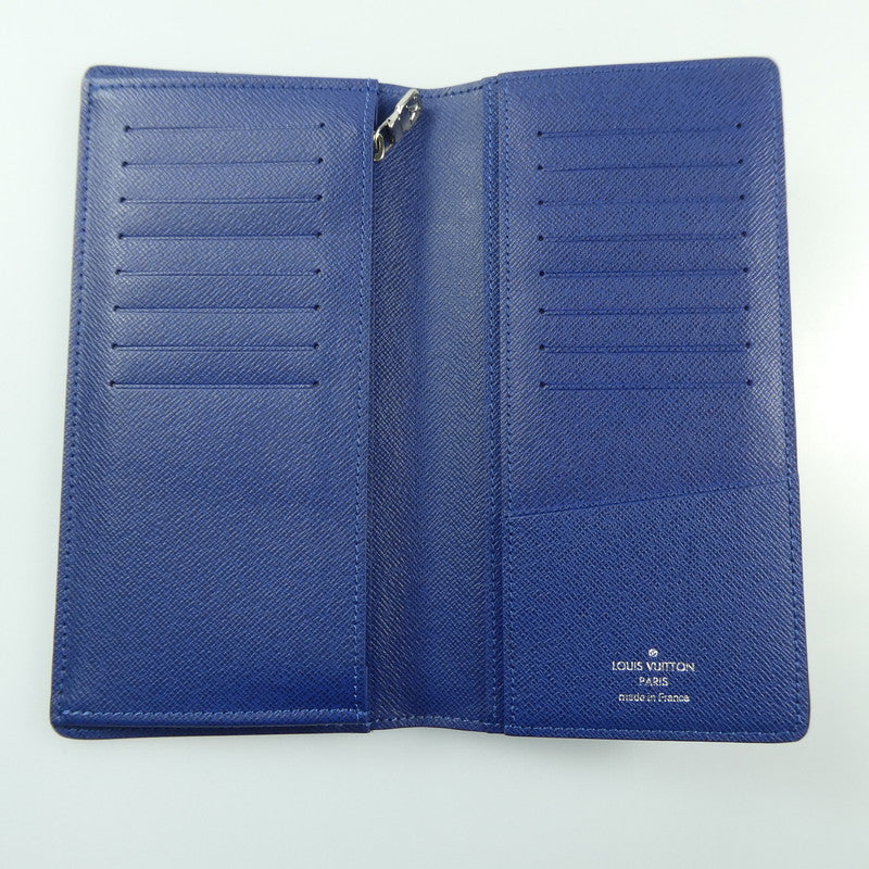 【中古】LOUIS VUITTON | ルイ・ヴィトン ポルトフォイユブラザ 長財布 M30297 ブルー
