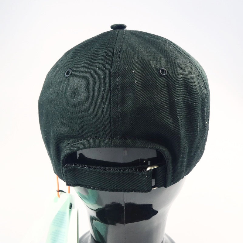 【中古】OFF-WHITE | オフホワイト BOOKISH OW BASIC BASEBALL キャップ OMLB022E20FAB012 ブラック