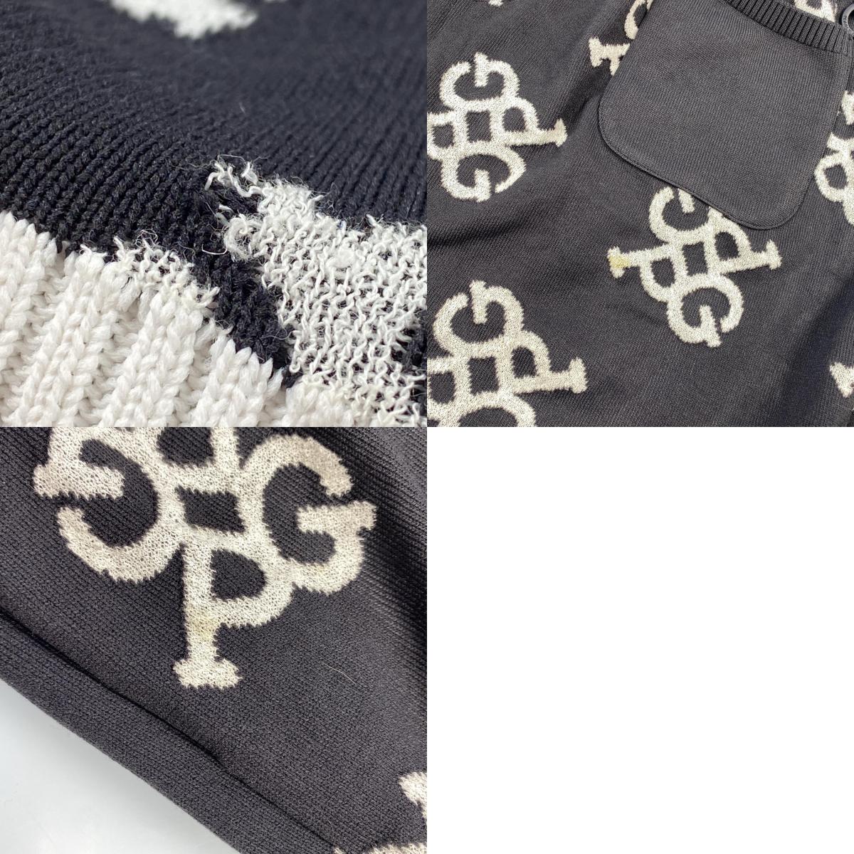 【中古】PEARLY GATES | パーリーゲイツ モノグラム スカート 055-9234908 ネイビー サイズ:1