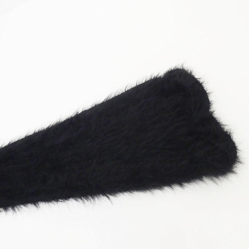 【中古】 Abbie fur tops ニット AM0638 ブラック