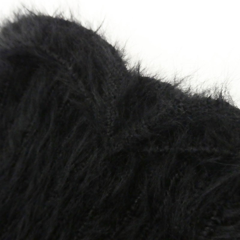 【中古】 Abbie fur tops ニット AM0638 ブラック