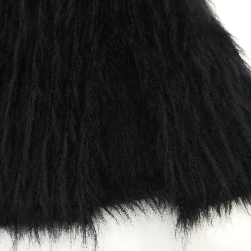 【中古】 Abbie fur tops ニット AM0638 ブラック