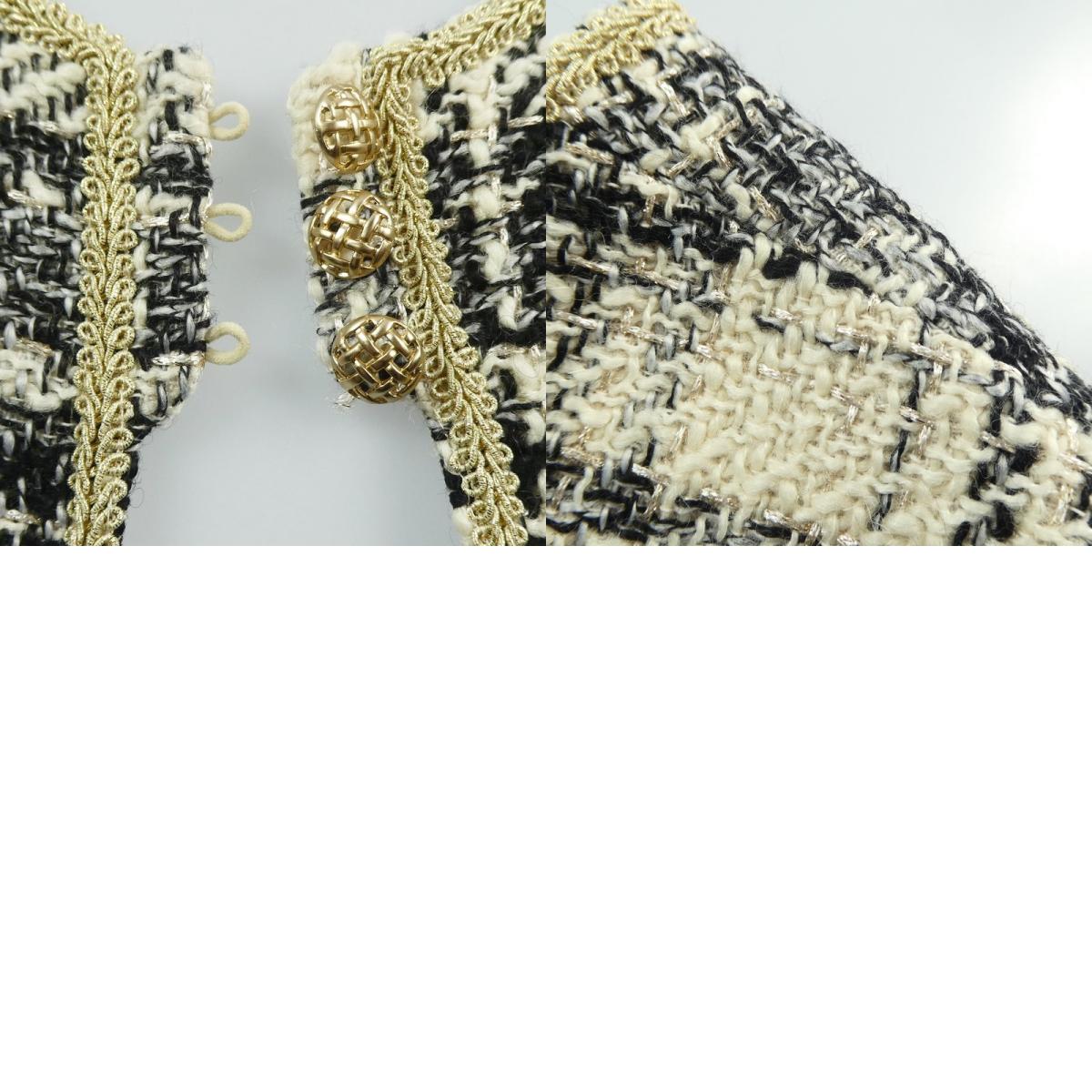 Lily Brown | Lily Brown Tweed Attach Collar Other Tops LWGG225351 2022 A/W Detachable Collar Size:ONE White