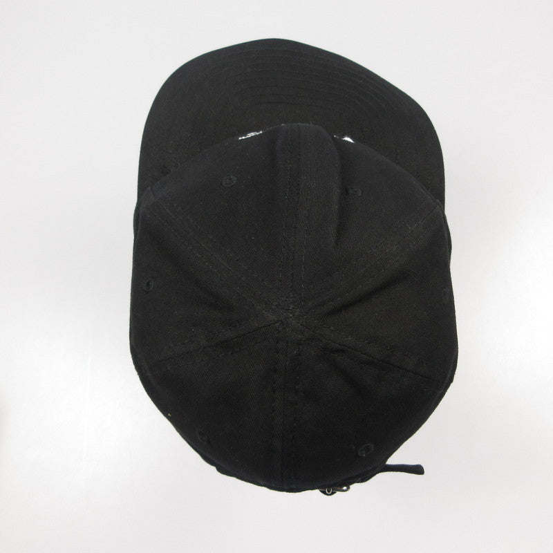 【中古】OFF-WHITE | オフホワイト OW LOGO BASEBALL CAP キャップ 並行品 ブラック