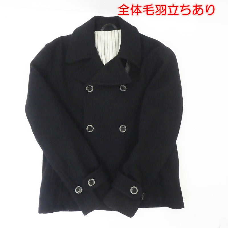 【中古】PHERROWS | フェローズ ピーコート POSJ1 ブラック サイズ:42