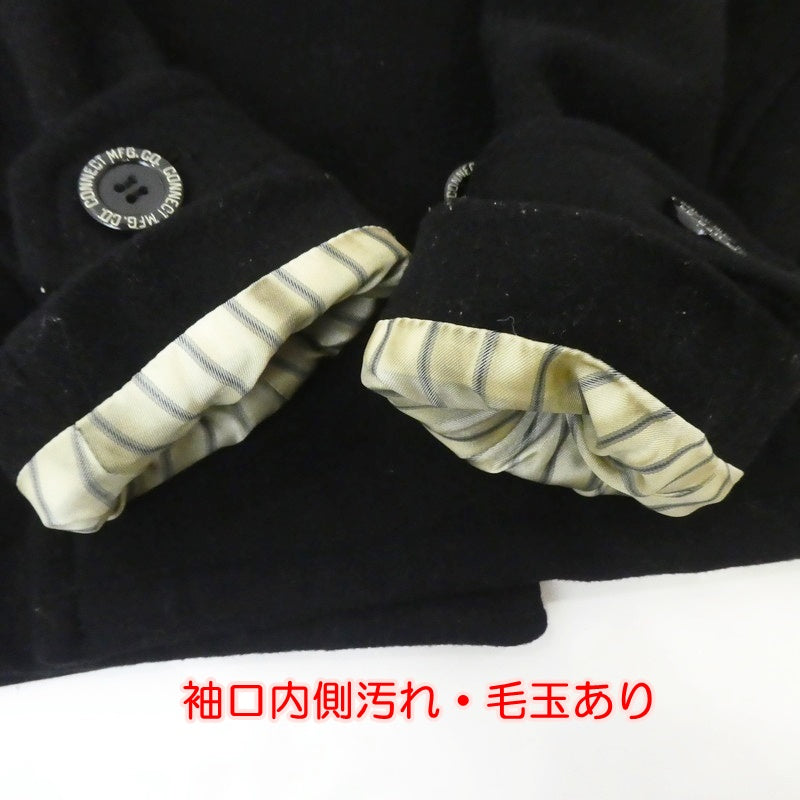 【中古】PHERROWS | フェローズ ピーコート POSJ1 ブラック サイズ:42