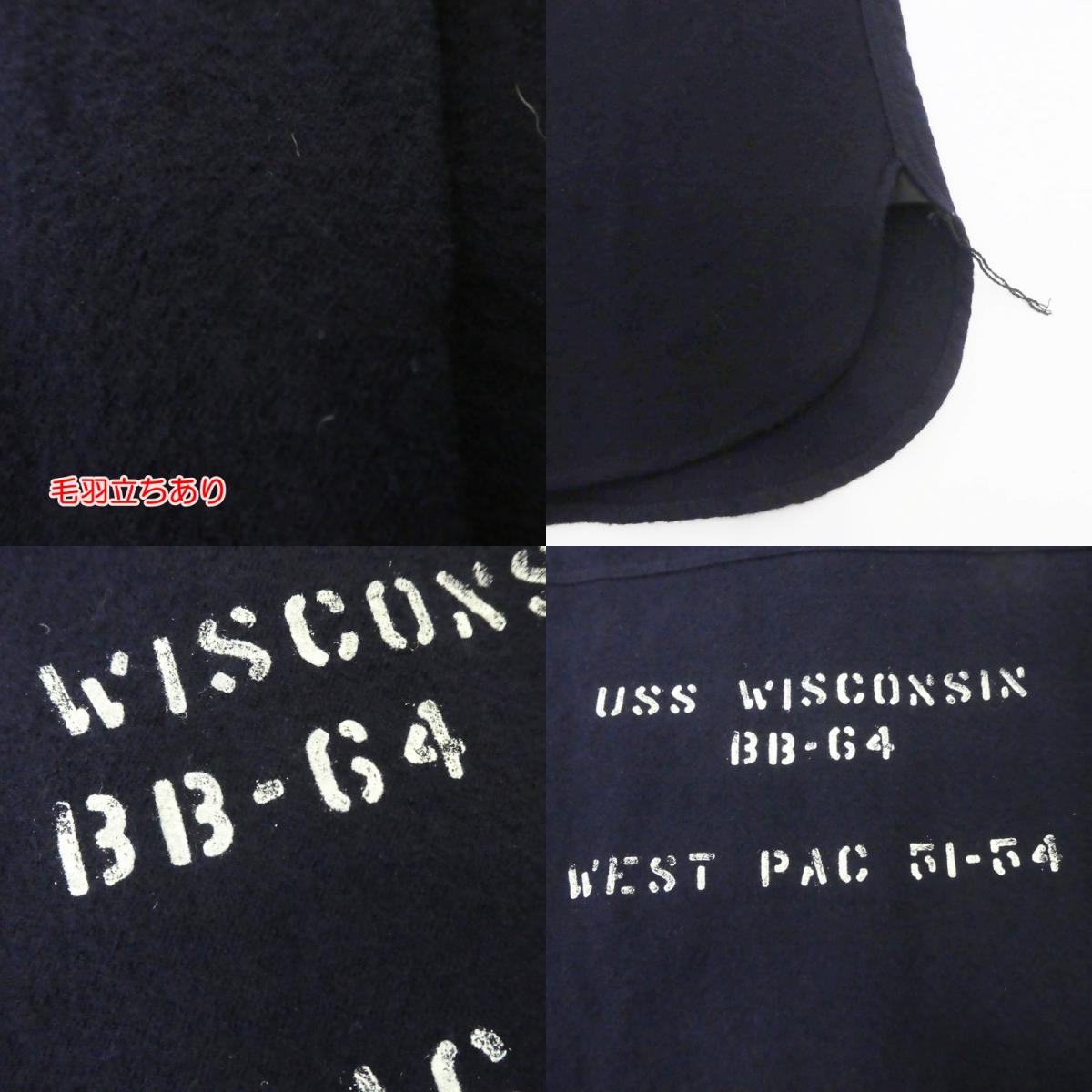 【中古】BUZZ RICKSONS | バズリクソンズ C.P.O BLUE FLANNEL SHIRTS 長袖シャツ BR27035 ネイビー サイズ:38