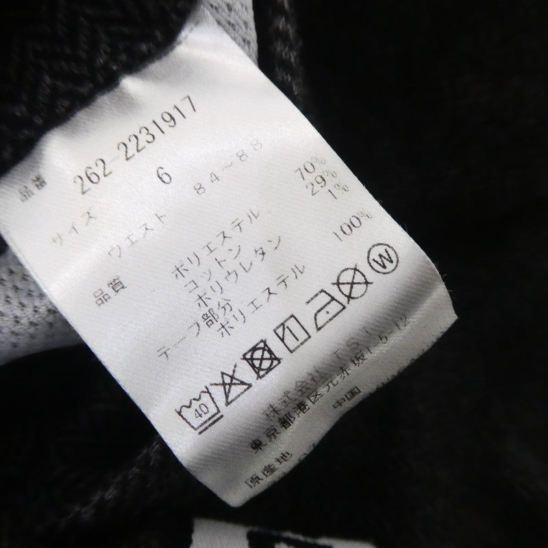 【中古】 ヘリンボーンサイドライン パンツ 262-2231917 グレー