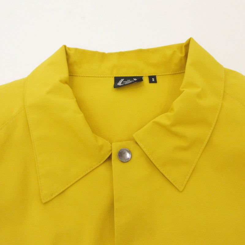 【中古】430 - FOURTHIRTY - | フォーサーティー NYLON COACH JACKET WD/P その他アウター 23-004 イエロー サイズ:2
