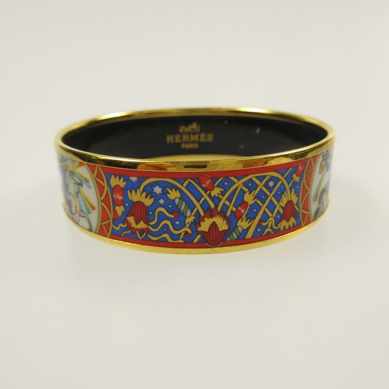 【中古】HERMES | エルメス エマイユGM バングル オーストリア製/七宝焼き/ヴィンテージ