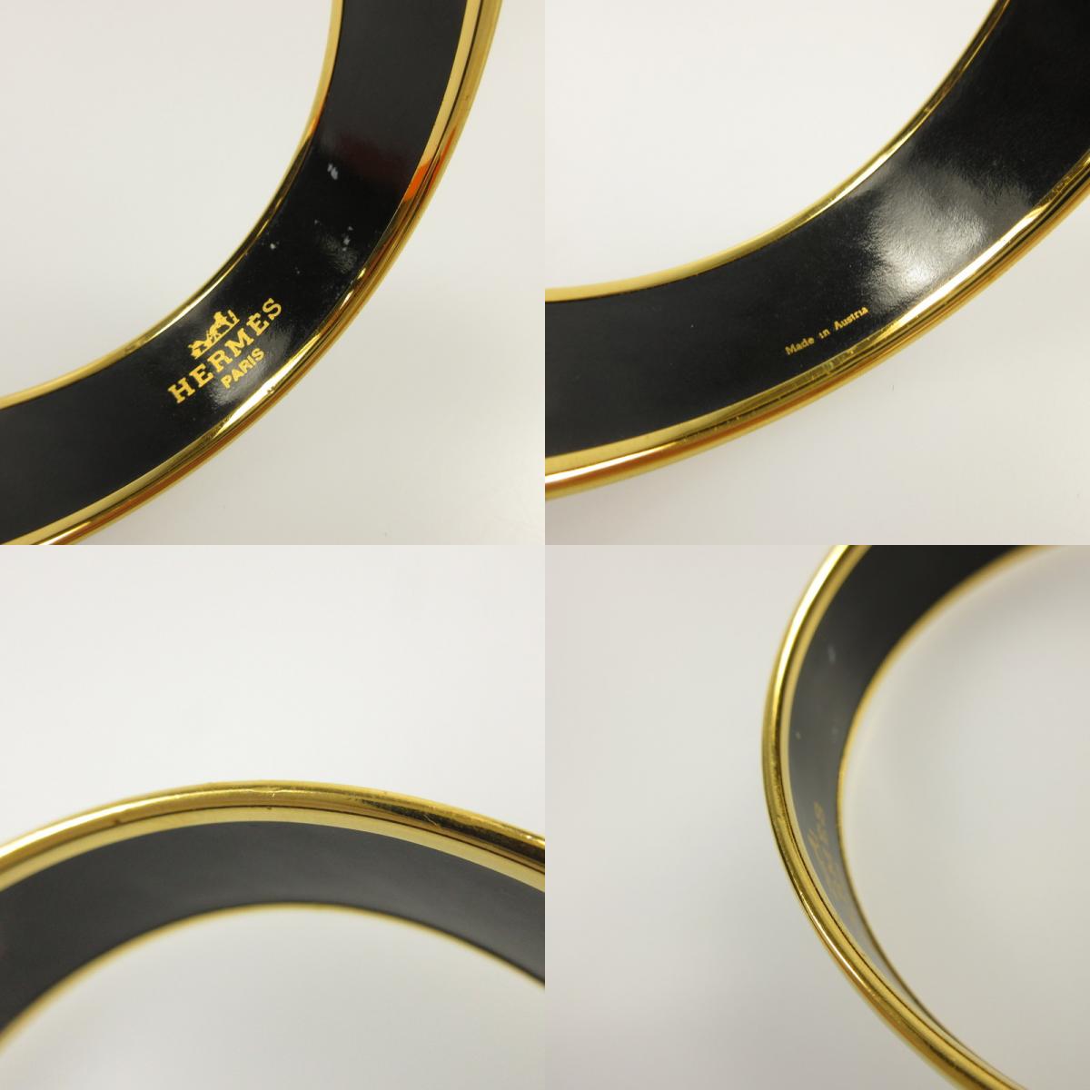【中古】HERMES | エルメス エマイユGM バングル オーストリア製/七宝焼き/ヴィンテージ