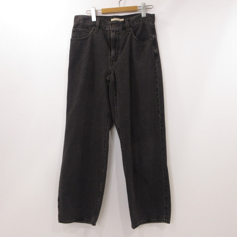 【中古】Levi's | リーバイス BAGGY DAD BLACK STONE WASH デニムパンツ A3494-0014 ブラック サイズ:27