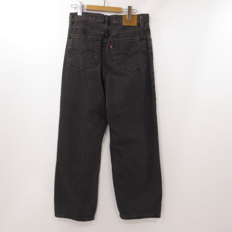 【中古】Levi's | リーバイス BAGGY DAD BLACK STONE WASH デニムパンツ A3494-0014 ブラック サイズ:27