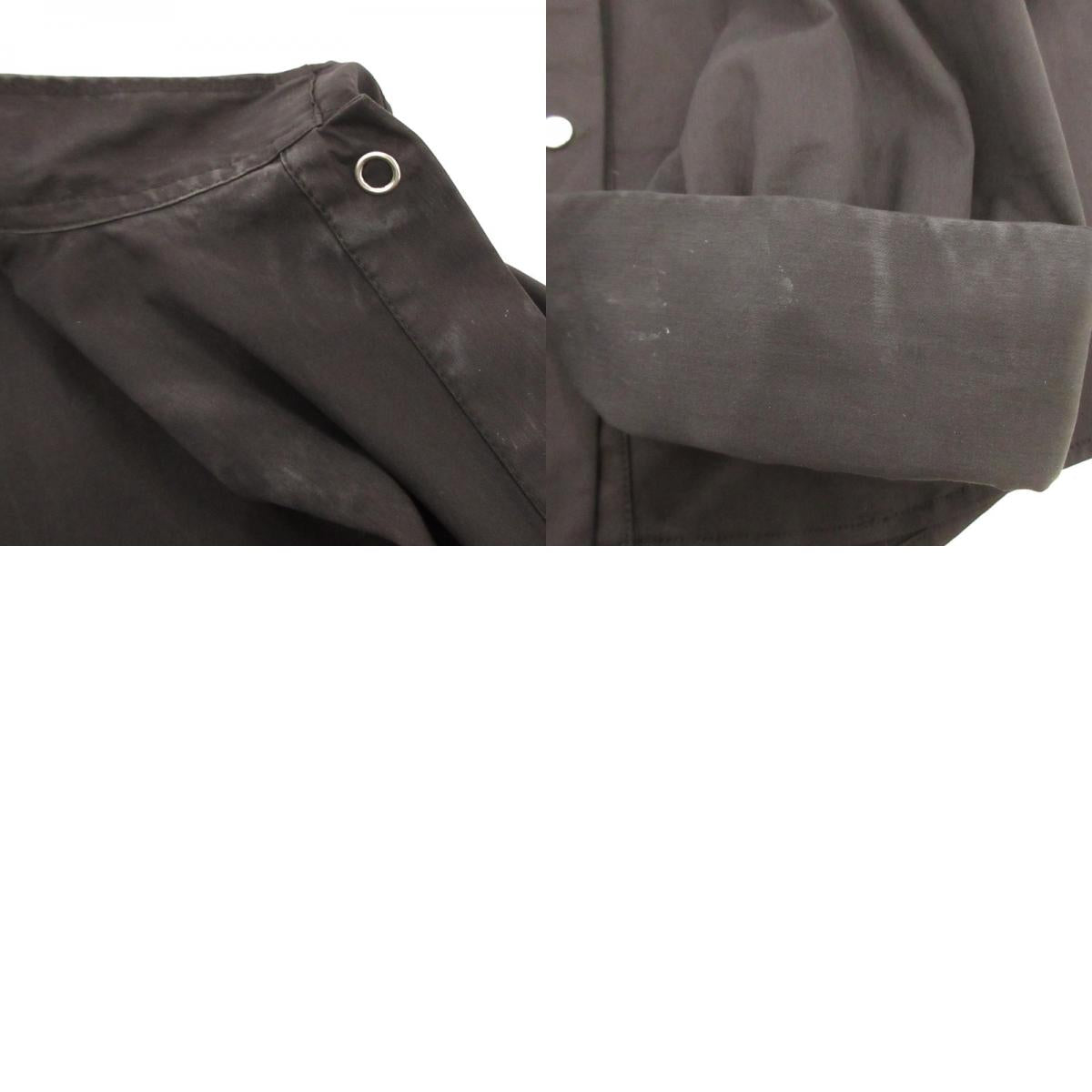 【中古】 Ribbon stretch long shirts 長袖シャツ 2024A/W ブラック サイズ:S