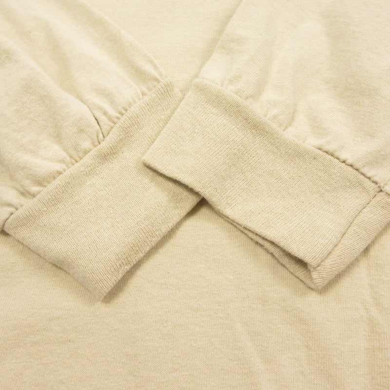 【中古】NEIGHBORHOOD | ネイバーフッド NHWDS-1/ C-TEE 長袖Tシャツ 211ELWSN-LTM01S ベージュ サイズ:L