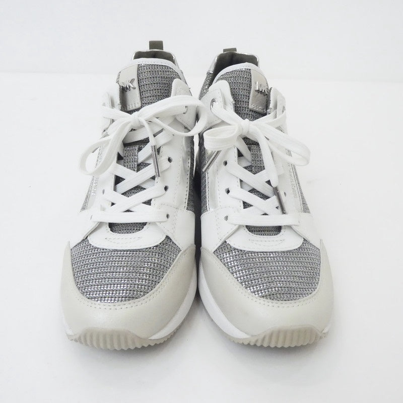 【中古】Michael Kors | マイケルコース GEORGIE TRAINER EXTREME スニーカー HJ19L US6.5(約24.5cm) ホワイト