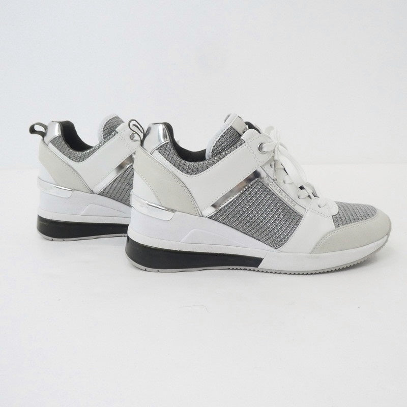 【中古】Michael Kors | マイケルコース GEORGIE TRAINER EXTREME スニーカー HJ19L US6.5(約24.5cm) ホワイト