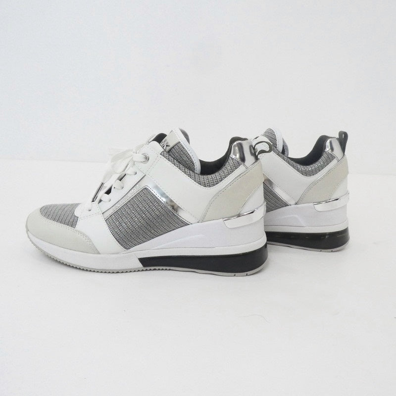 【中古】Michael Kors | マイケルコース GEORGIE TRAINER EXTREME スニーカー HJ19L US6.5(約24.5cm) ホワイト