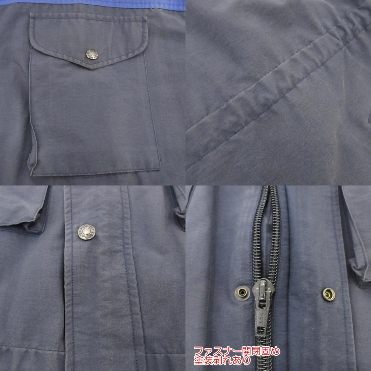 【中古】POLO SPORT RALPH LAUREN | ポロスポーツラルフローレン ナイロンジャケット ネイビー サイズ:XL